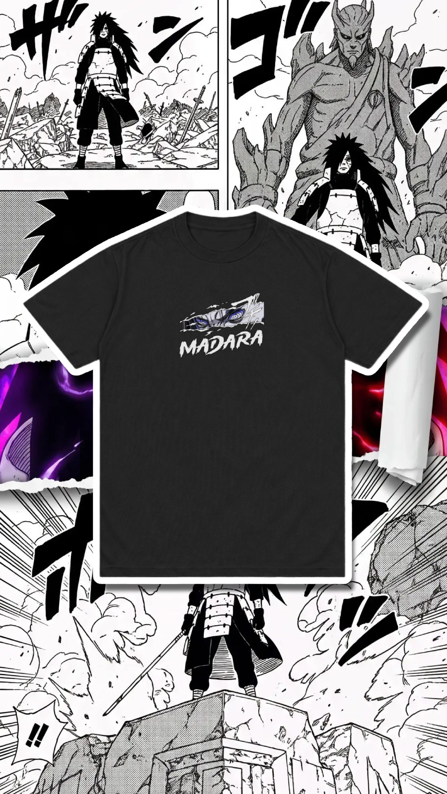 t-shirt "Madara eyes"